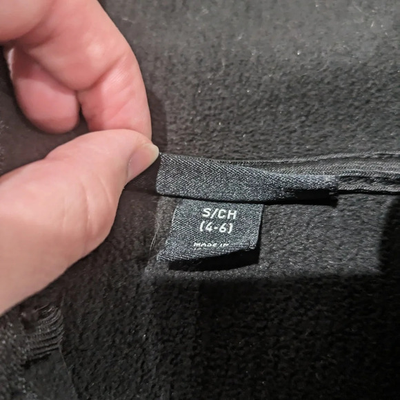 Swiss Tech Waffle Knit Tech Fleece Pockets Black Full Zipper Hooded Jacket S - Picture 4 of 9